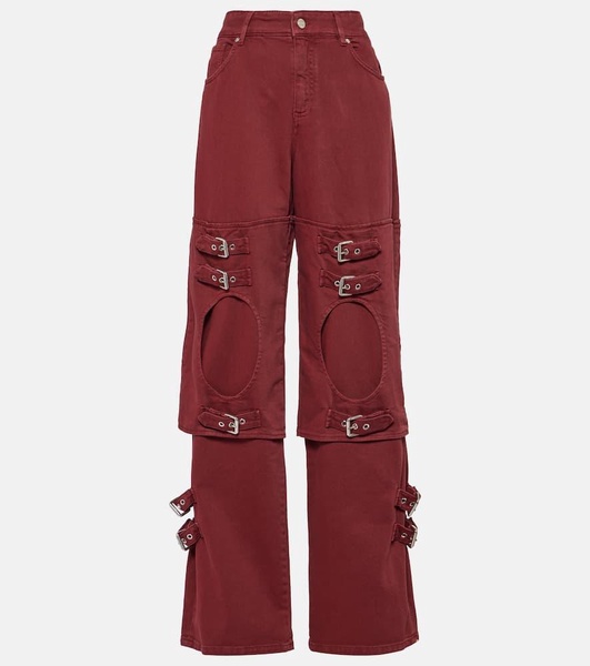 Mid-rise boyfriend jeans