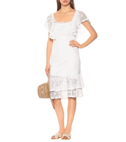 Florence crochet cotton dress