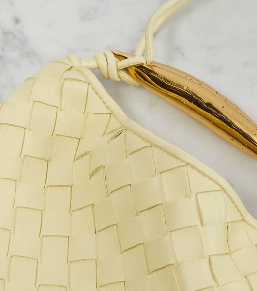 Sardine Intrecciato Baby leather shoulder bag