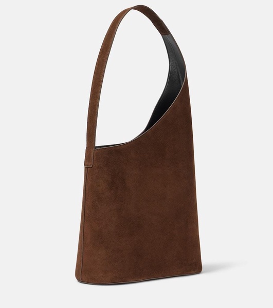Lune Large suede tote bag