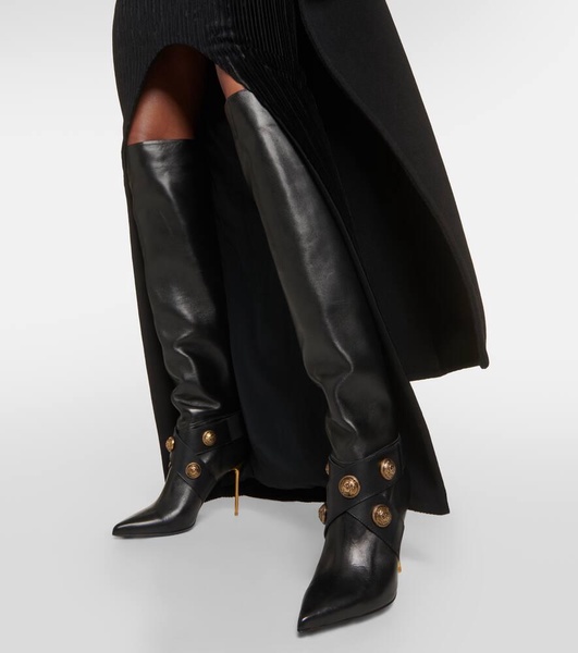 Alma leather knee-high boots