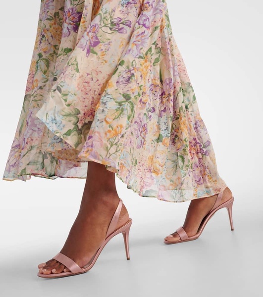 So Nude 85 leather sandals