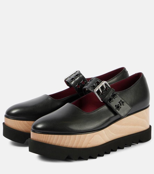 Elyse Eco Alter Mat leather platform sneakers