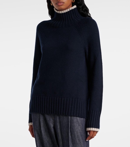 Mantova wool and cashmere turtleneck sweater