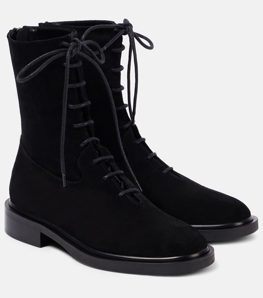 Daijah suede combat boots