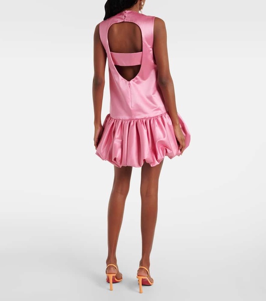 Neptuna embellished satin minidress