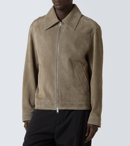 Suede blouson