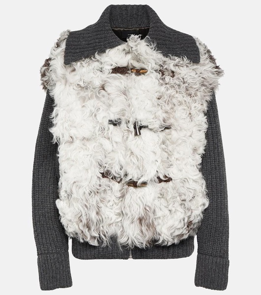 The Big Chill shearling and wool jacket