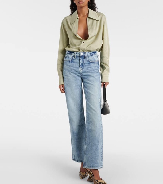 New Alexxis high-rise wide-leg jeans