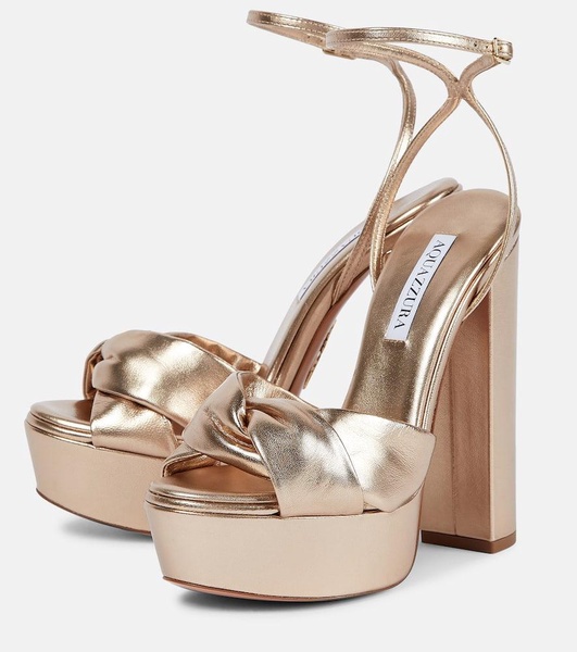 Olie 140 leather platform sandals