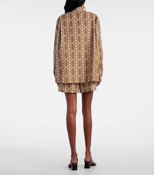 Gallura printed cotton shirt