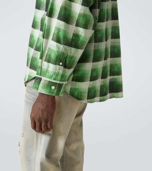 Checked cotton shirt