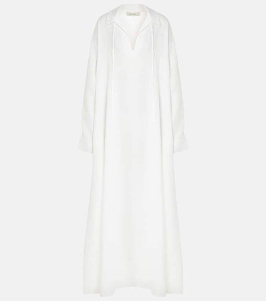 Linen midi dress