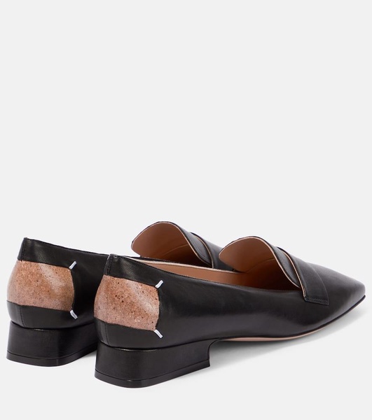 Leather loafers
