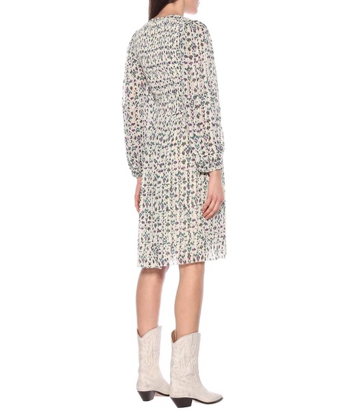 Eulie printed midi dress