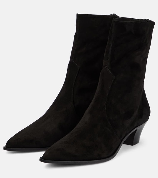 Brunswick suede ankle boots