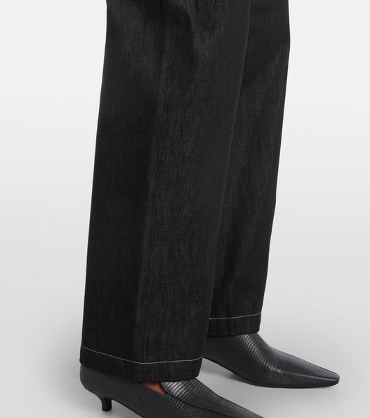 Balco high-rise straight jeans