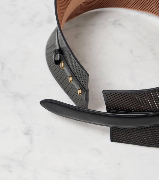 Neo Bustier leather belt