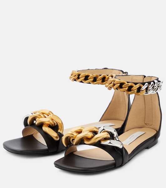 Falabella embellished flat sandals