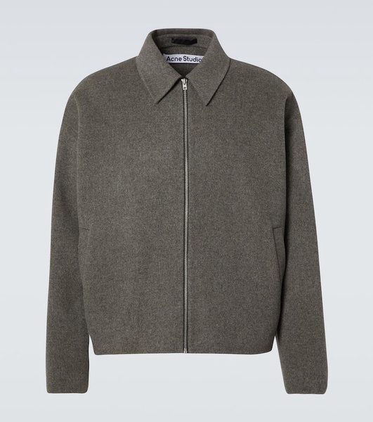 Wool blouson