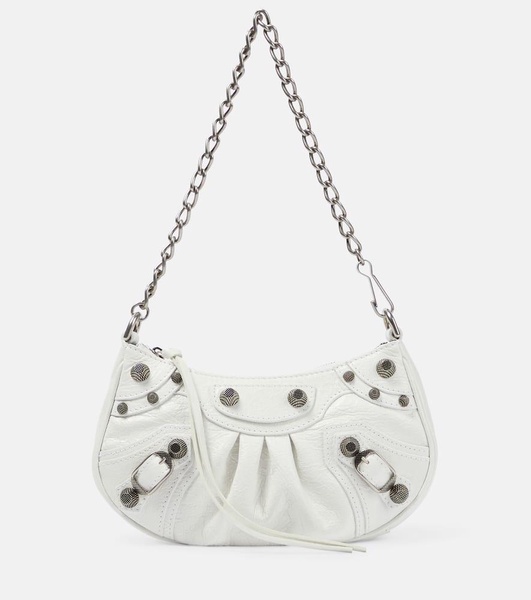 Women's Le Cagole Mini Bag With Chain in White