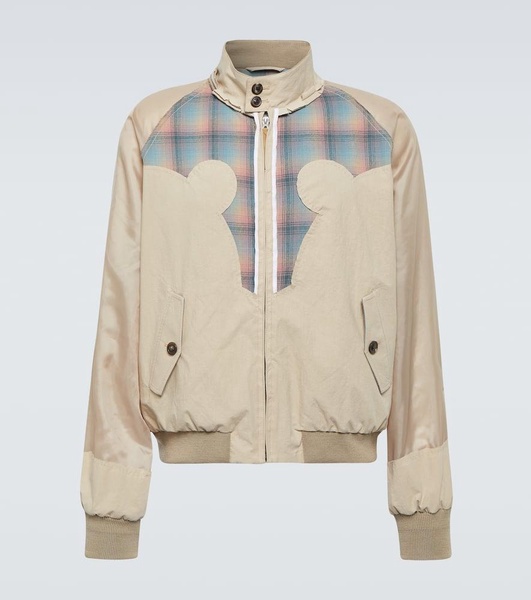 x Pendleton cotton-blend bomber jacket