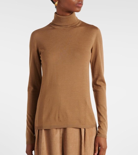 Saluto virgin wool turtleneck sweater