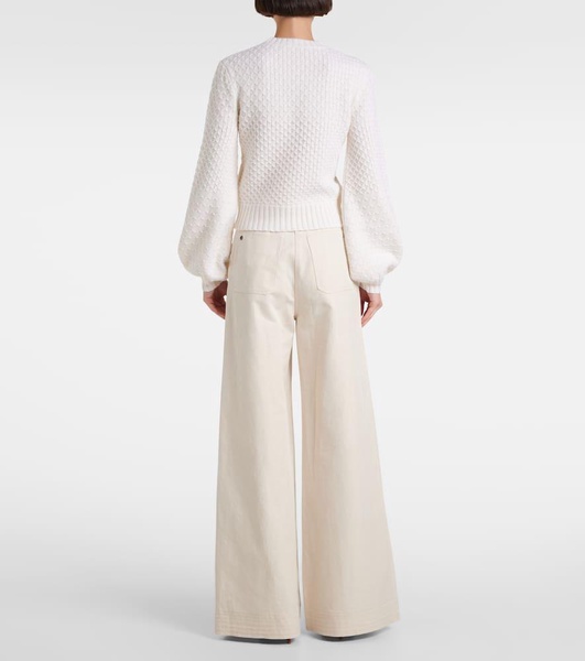 Elvira wool and cashmere sweater