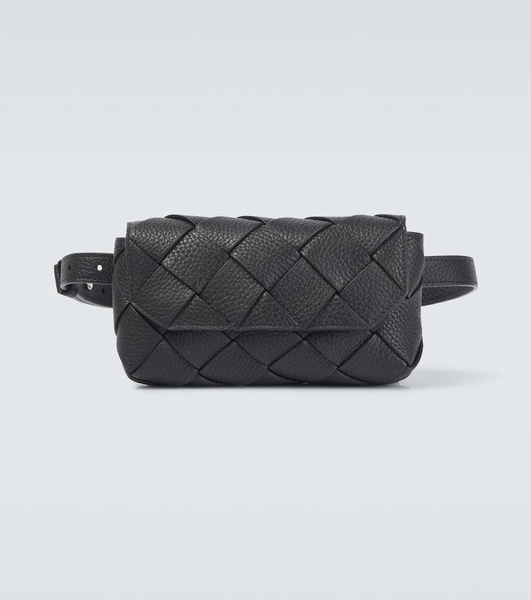 Diago Intreccio leather belt bag
