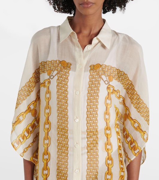 Barocco chiffon kaftan