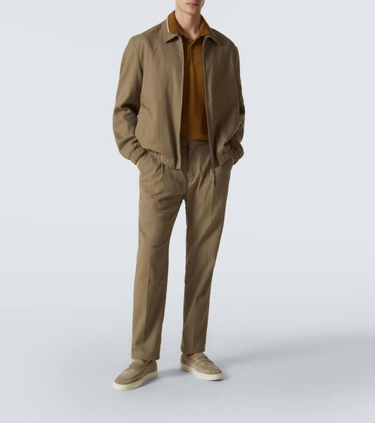 Cotton piqué polo shirt