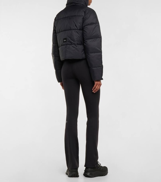 Cropped puffer jacket