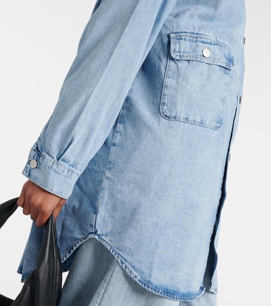Oversized denim jacket