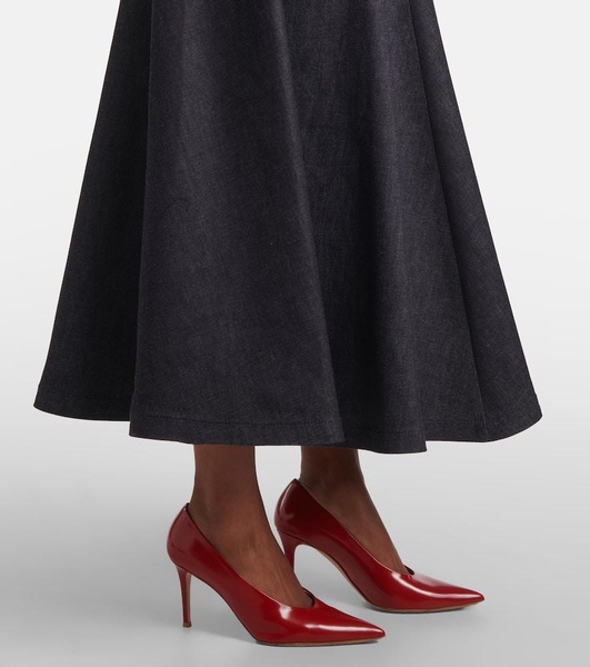 Varda cotton midi skirt