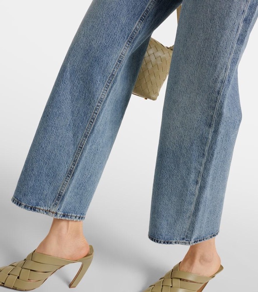 Ren high-rise wide-leg jeans