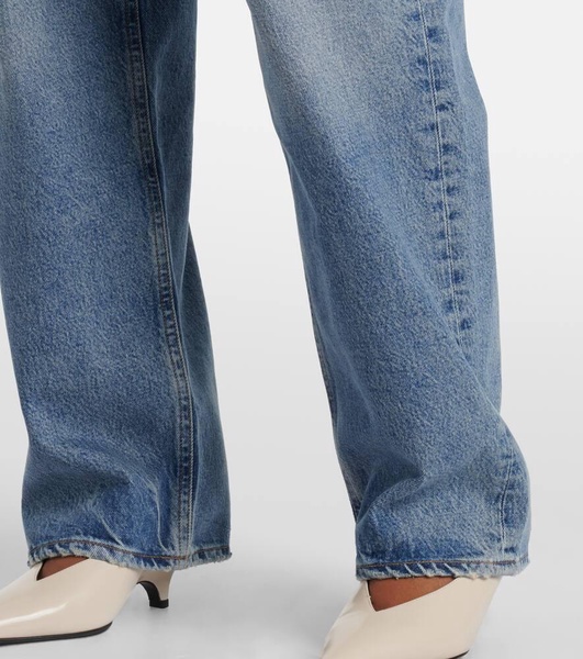 Henson mid-rise wide-leg jeans