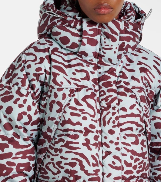TrueNature leopard-print puffer jacket