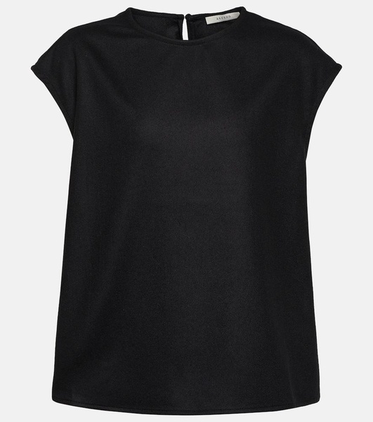 Dasha wool and cashmere top