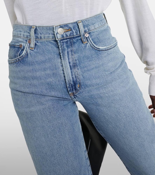 Harper straight cropped jeans