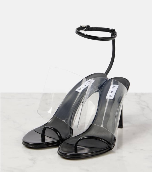 Plexi 90 leather & PU sandals