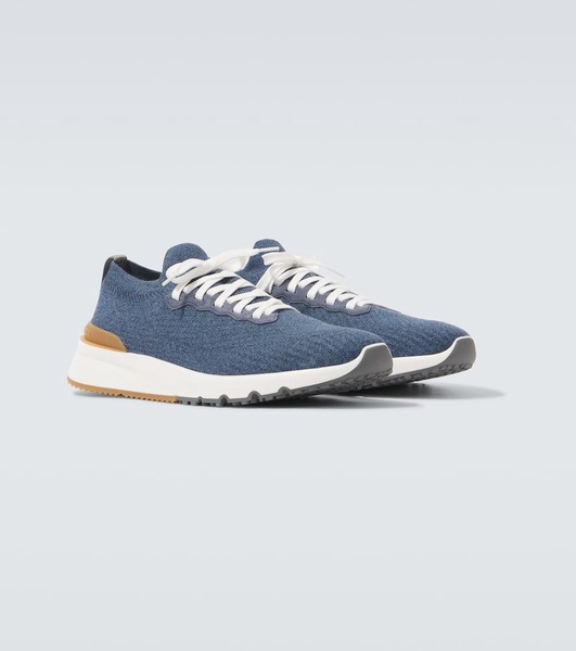 Denim sneakers