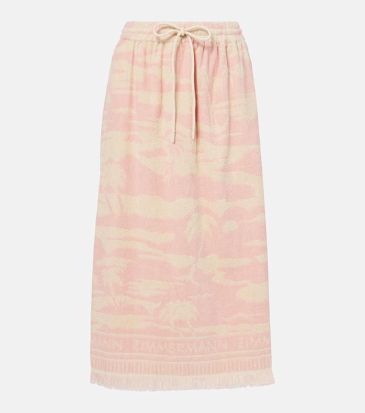 Maxine cotton maxi skirt