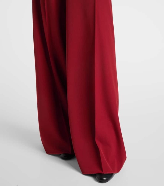 Ninfa virgin wool gabardine palazzo pants