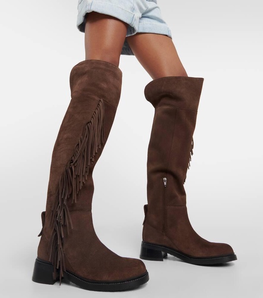 Joice suede knee-high boots