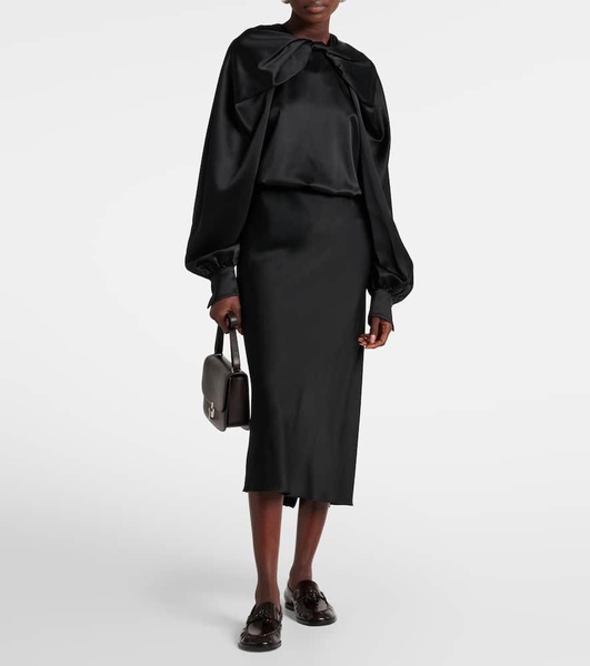 Key silk top