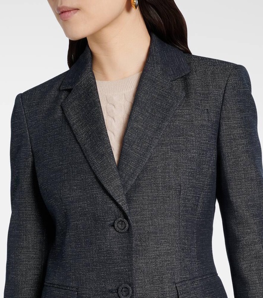 Fenice cotton and silk blazer