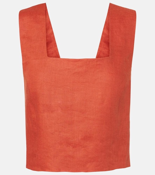 Cozumel linen top