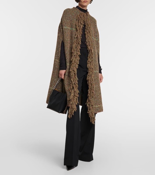 Fringed poncho