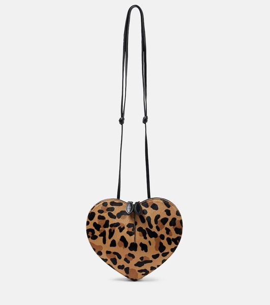 Le Cœur calf hair shoulder bag