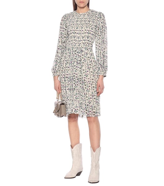 Eulie printed midi dress